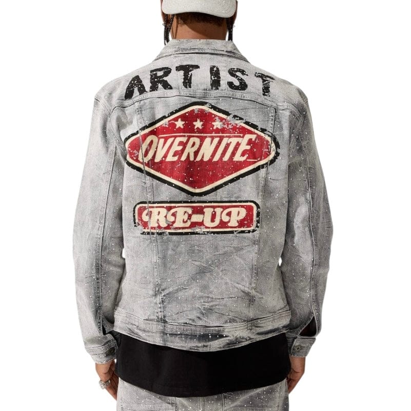 Jordan Craig Local Dealer Trucker Jacket (Cement Wash) JJ2339 - Image 2
