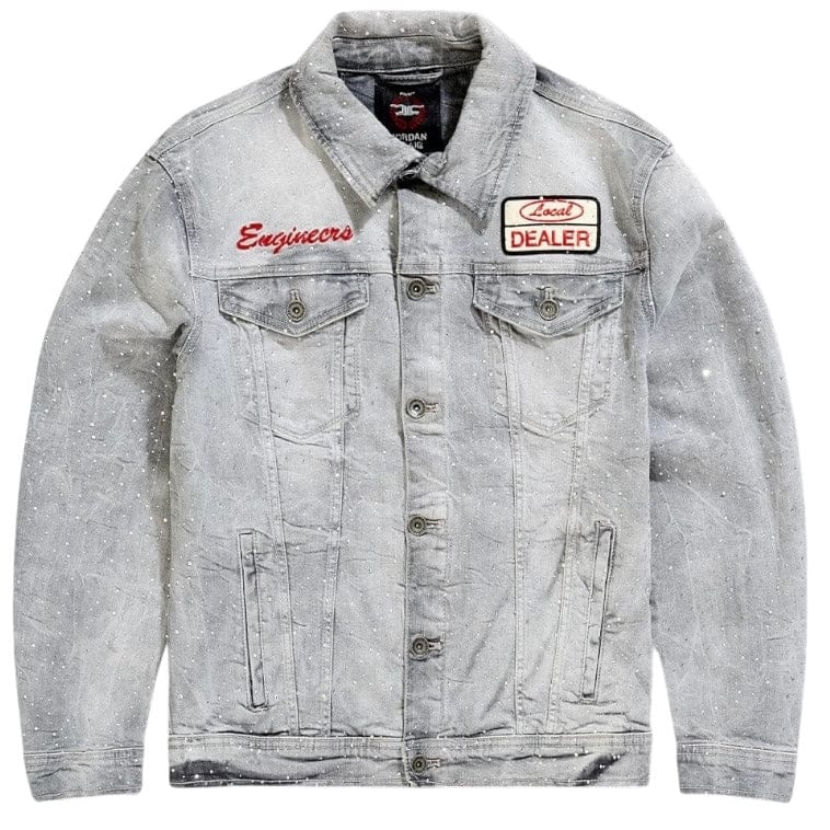 Jordan Craig Local Dealer Trucker Jacket (Cement Wash) JJ2339 - Image 4