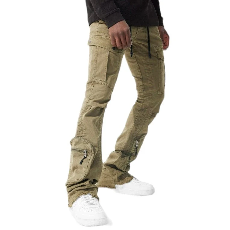 Jordan Craig Martin Stacked Aviation Cargo Pants (Sage) JTF220 - Image 3