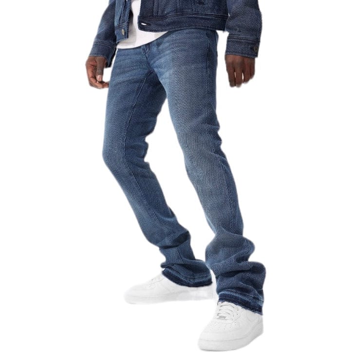 Jordan Craig Martin Stacked Cavalry Denim (Imperial Blue) JTF359 - Image 4