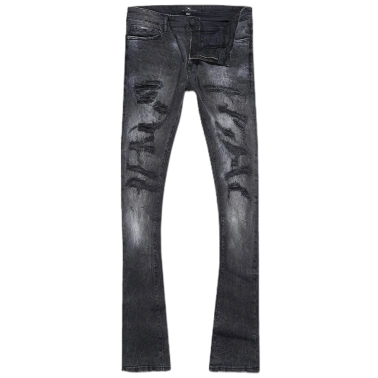Jordan Craig Martin Stacked Crouching Tiger Denim (Industrial Black) JTF91628 - Image 3