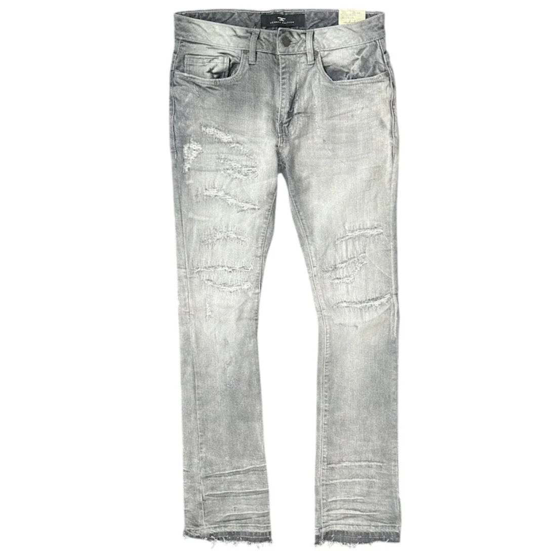 Jordan Craig Martin Stacked Denim Jean (Cement Wash) JTF2273