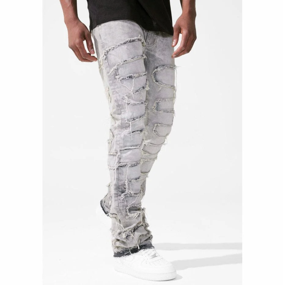 Jordan Craig Martin Stacked Python Denim (Bone White) JTF1130 - Image 2