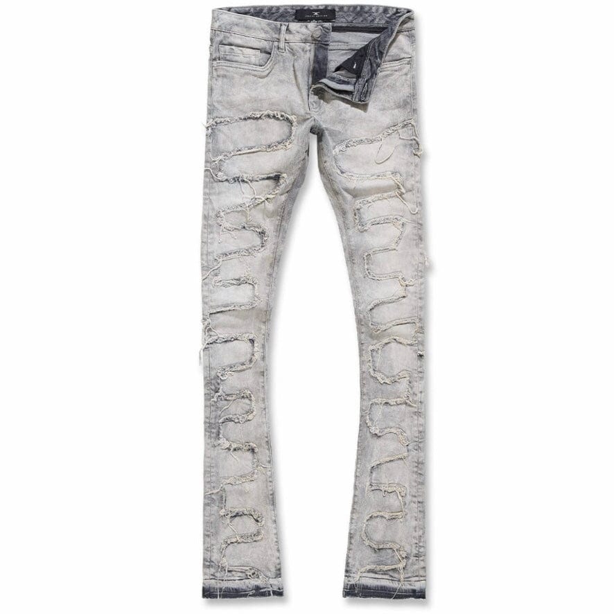 Jordan Craig Martin Stacked Python Denim (Bone White) JTF1130 - Image 4