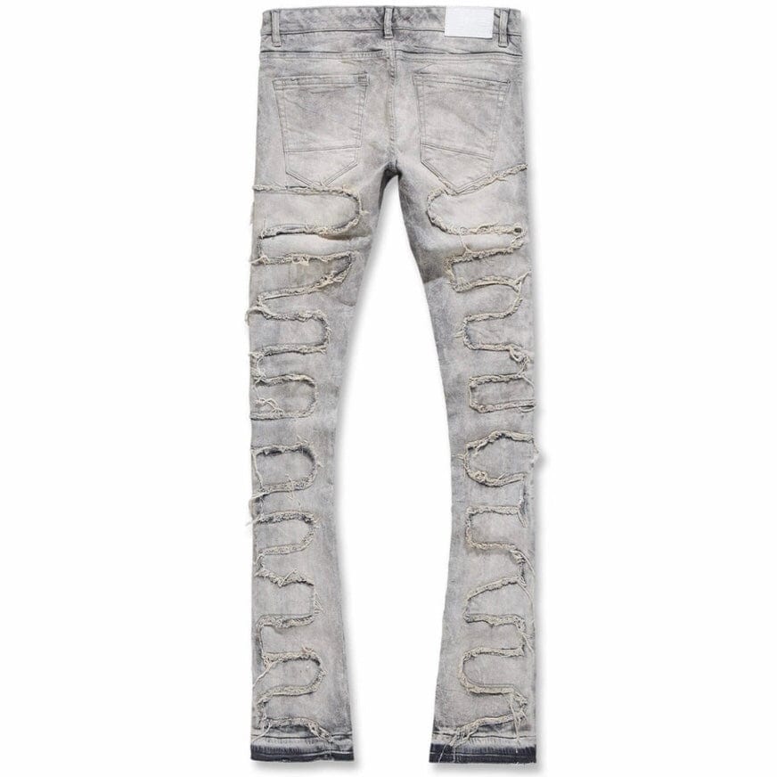Jordan Craig Martin Stacked Python Denim (Bone White) JTF1130 - Image 5