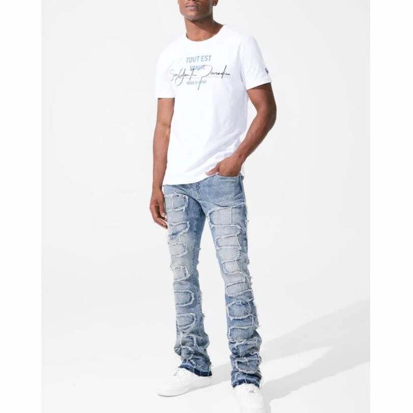 Jordan Craig Martin Stacked Python Denim (Studio Blue) JTF1130 - Image 3
