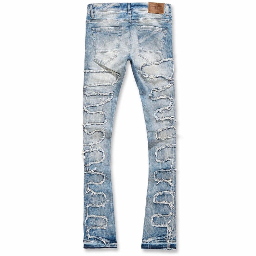 Jordan Craig Martin Stacked Python Denim (Studio Blue) JTF1130 - Image 5