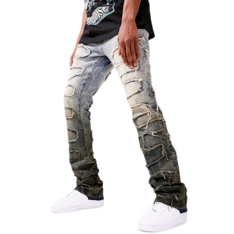 Jordan Craig Martin Stacked Python Denim (Sunset) JTF1130 - Image 3