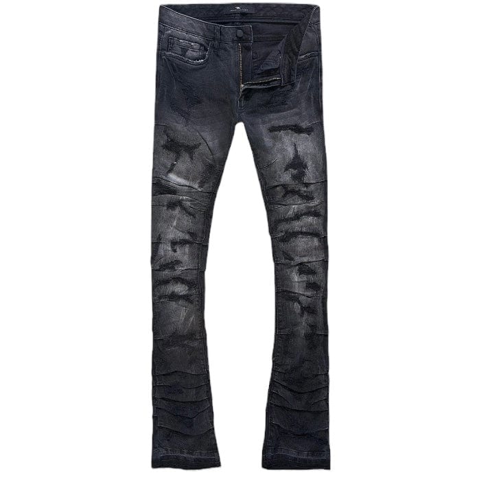 Jordan Craig Martin Stacked Ripple Effect Denim (Black Shadow) JTF1157 - Image 2
