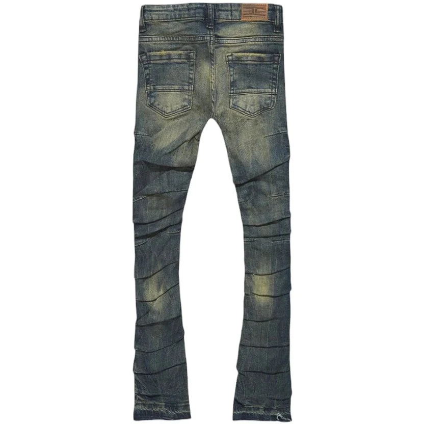 Jordan Craig Martin Stacked Ripple Effect Denim (Canyon Blue) JTF1157 - Image 2