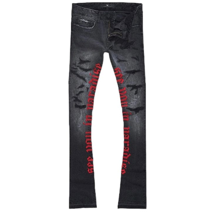 Jordan Craig Martin Stacked See You In Paradise Denim (Black Shadow) JTF1154 - Image 3