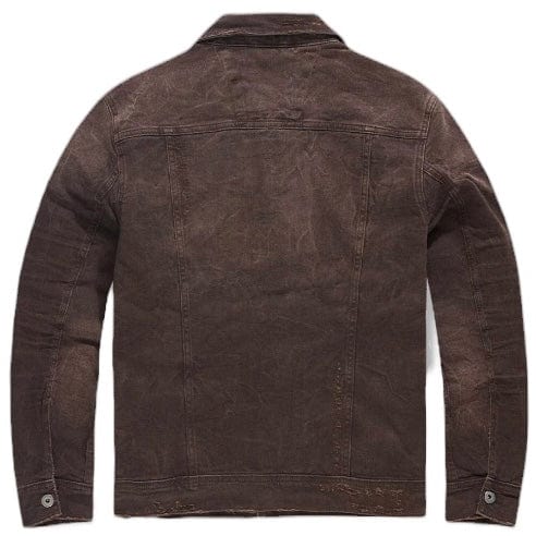 Jordan Craig Meadowlands Denim Trucker Earth Tones Jacket (Brown) JJ1220RC - Image 2