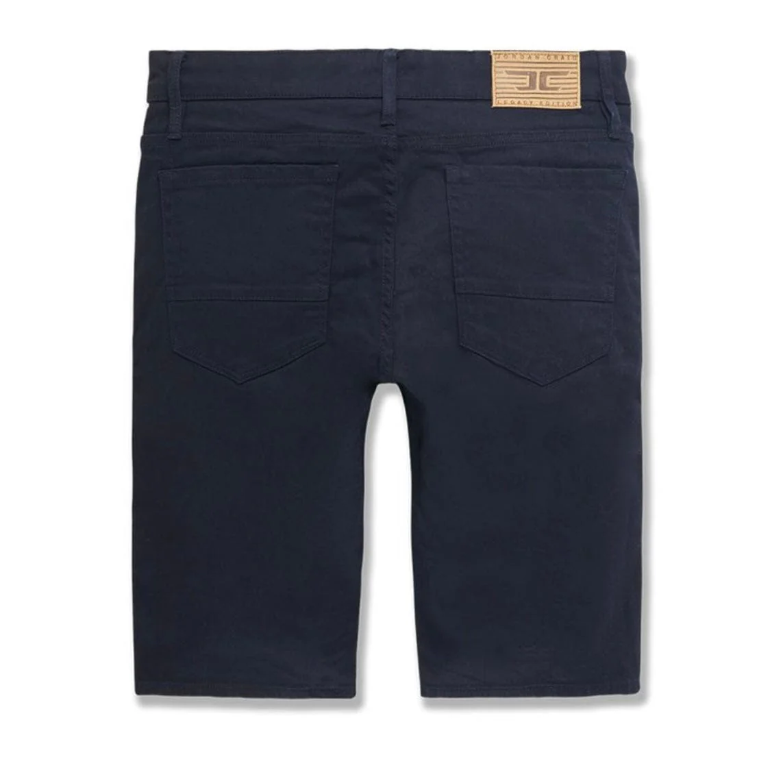 Jordan Craig Nashville Retro Slub Shorts (Navy) J3173S - Image 2