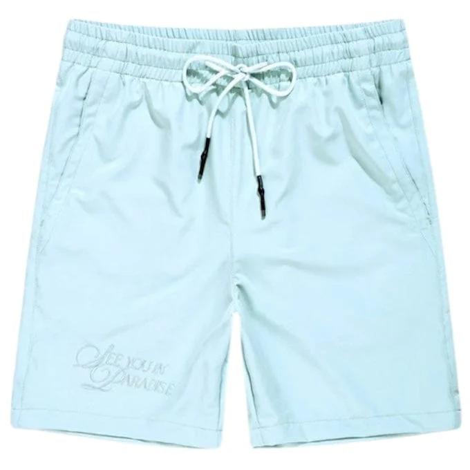 Jordan Craig Oakland Mechanic Short & Shirt Set (Sky Blue) 2061-2061S - Image 5
