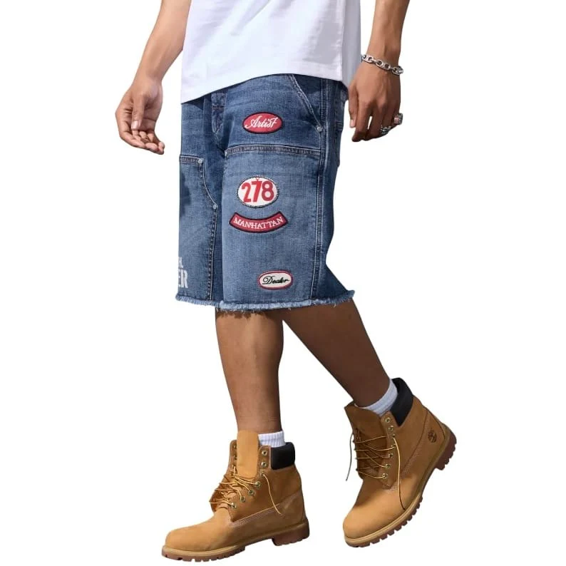 Jordan Craig Og The Re-Up Denim Shorts (Aged Wash) J2058S - Image 2