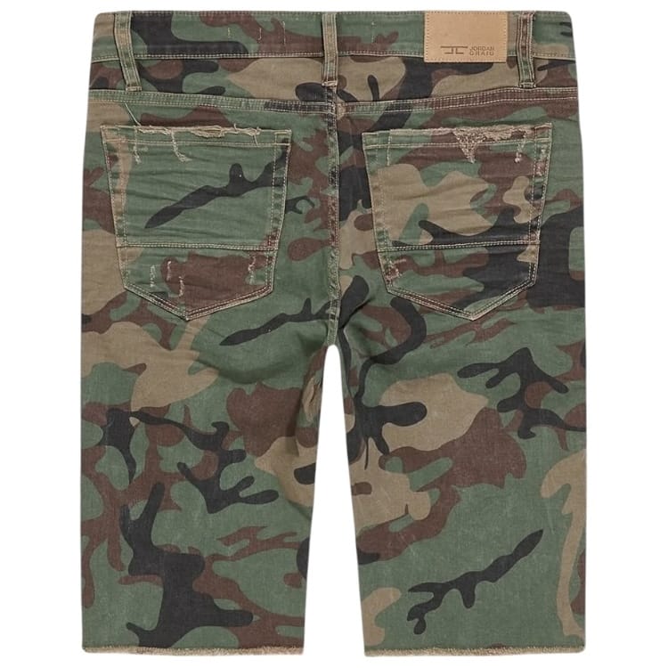 Jordan Craig OG Tulsa Camo Twill Shorts (Vintage Camo) J3228SC - Image 4