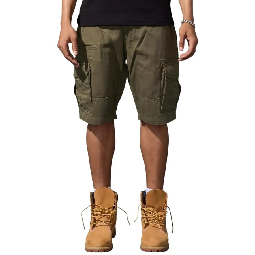 Jordan Craig Og Xavier Cargo Shorts (Army Green) 4462