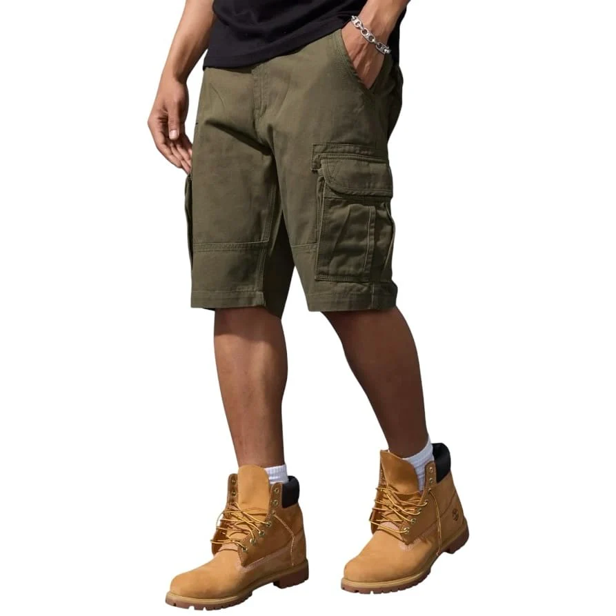 Jordan Craig Og Xavier Cargo Shorts (Army Green) 4462 - Image 2