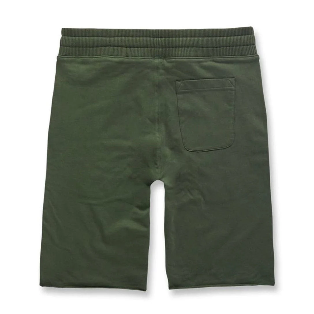 Jordan Craig Palma French Terry Shorts 2.0 (Army Green) 8350S - Image 2