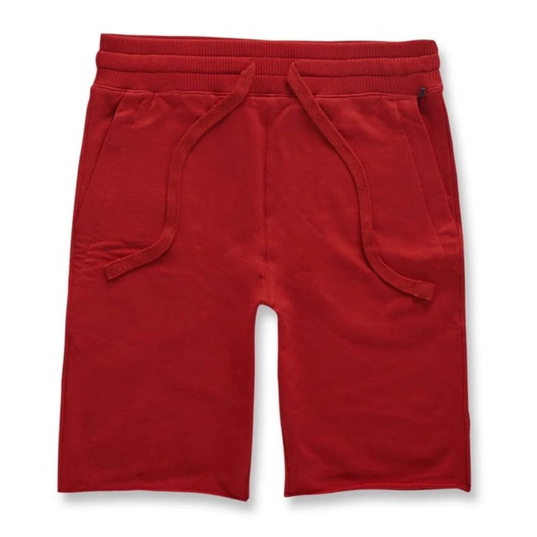 Jordan Craig Palma French Terry Shorts (Red) 8350S