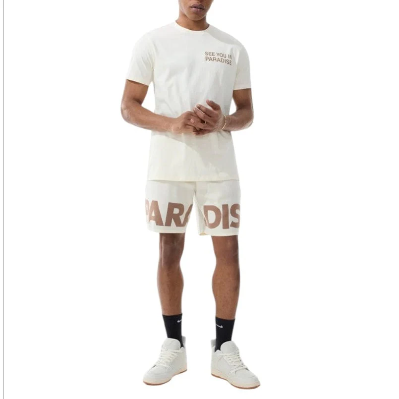 Jordan Craig Paradise T Shirt (Cream) 2565A - Image 3