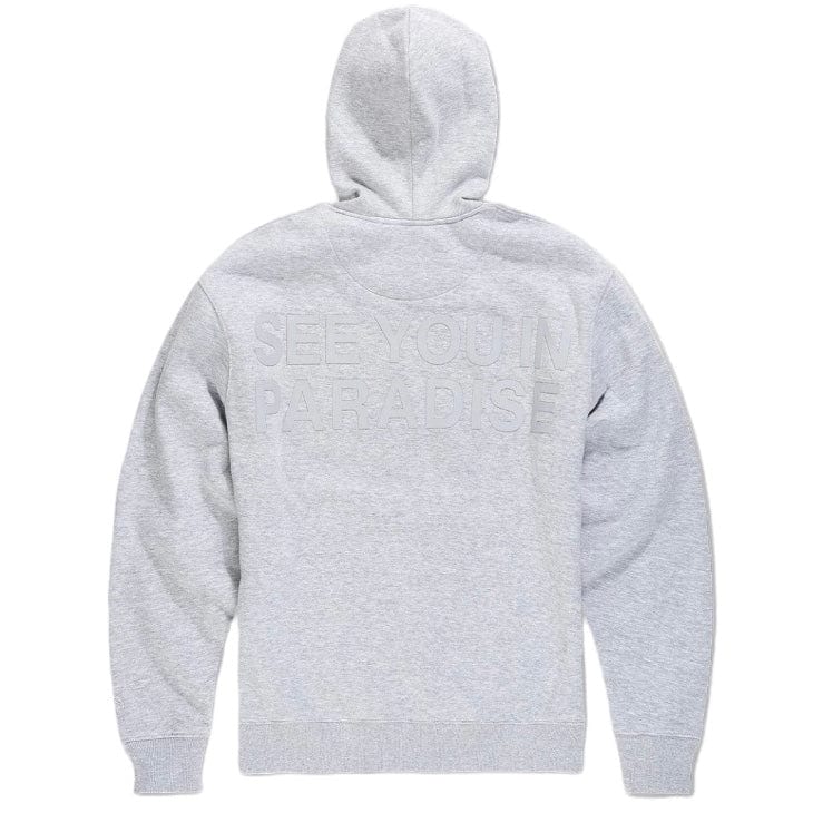 Jordan Craig Paradise Tonal Pullover Hoodie (Heather Grey) 8550H - Image 2