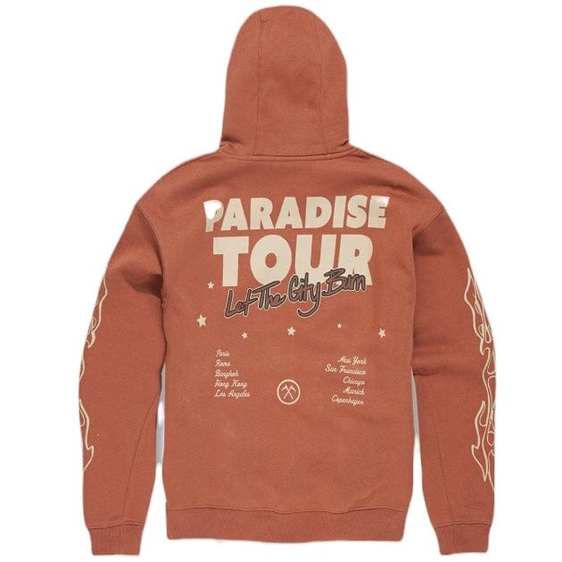 Jordan Craig Paradise Tour Pullover Hoodie (Caramel) 8241H - Image 4