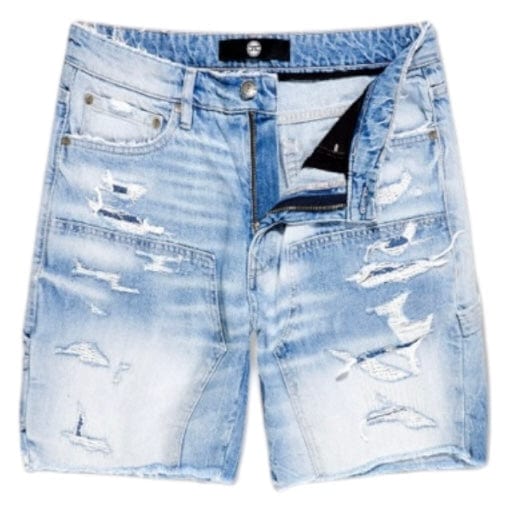 Jordan Craig Retro Landman Denim Shorts (Arctic Wash) J3213S - Image 2