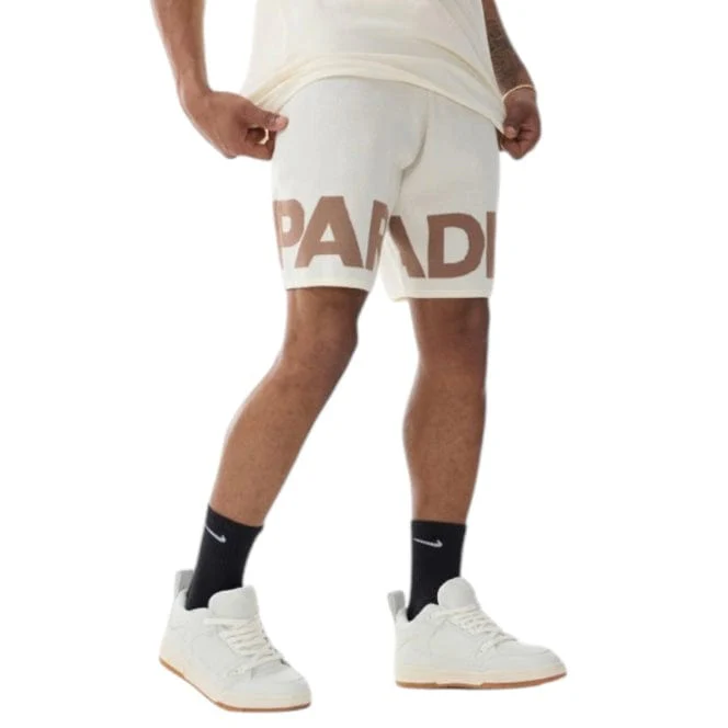 Jordan Craig Retro Paradise Knit Shorts (Cream) 2565S - Image 3