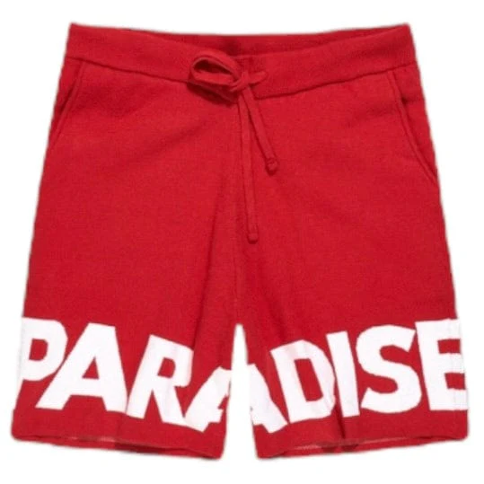 Jordan Craig Retro Paradise Knit Shorts (Red) 2565S
