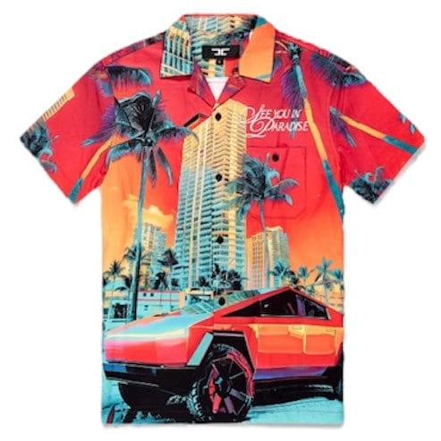 Jordan Craig Retro Wanderlust Party Short & Shirt Set (Miami) 2060-2060S - Image 5