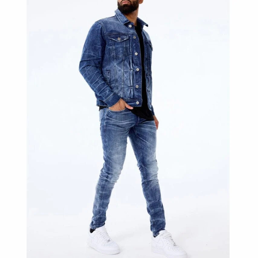 Jordan Craig Ross Boulder Denim (Deep Blue) JR1082 - Image 4