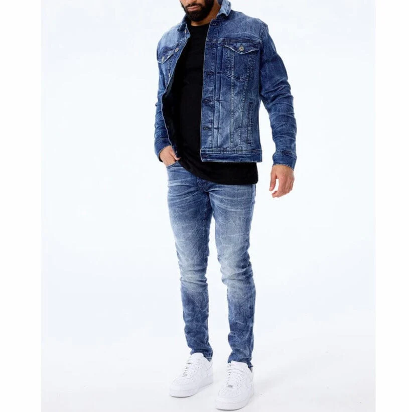 Jordan Craig Ross Boulder Denim (Deep Blue) JR1082 - Image 5