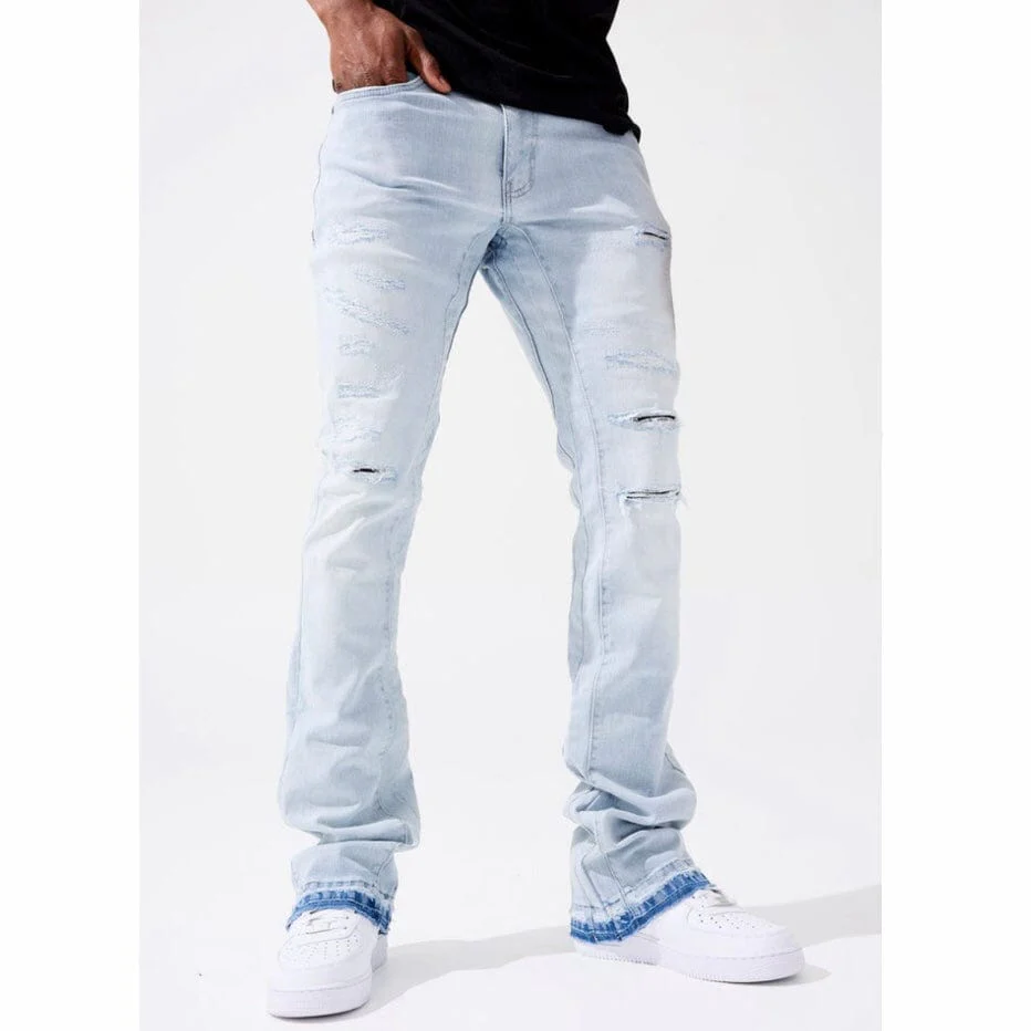 Jordan Craig Theo Stacked Lansing Denim Jean (Iced White) JRF1097