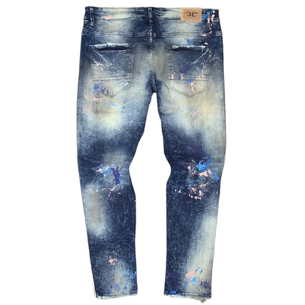 Jordan Craig Sean Talladega Striped Denim Jeans (Electric Zoo) JM3419 - Image 2