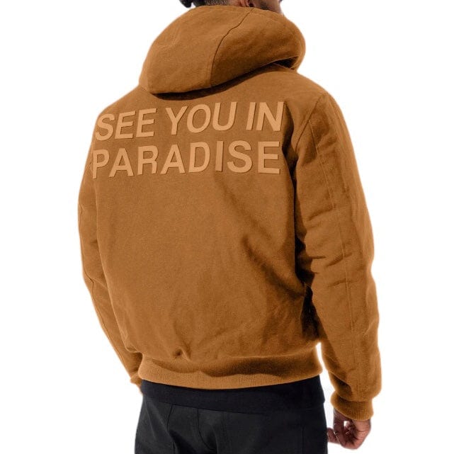 Jordan Craig See You In Paradise Hooded Work Jacket (Wheat) 91750 - Image 2