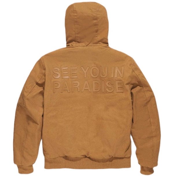 Jordan Craig See You In Paradise Hooded Work Jacket (Wheat) 91750 - Image 4