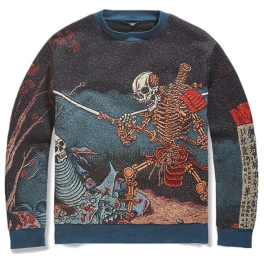 Jordan Craig Silk Road Crewneck Sweater (Skulletal) 3974 - Image 5