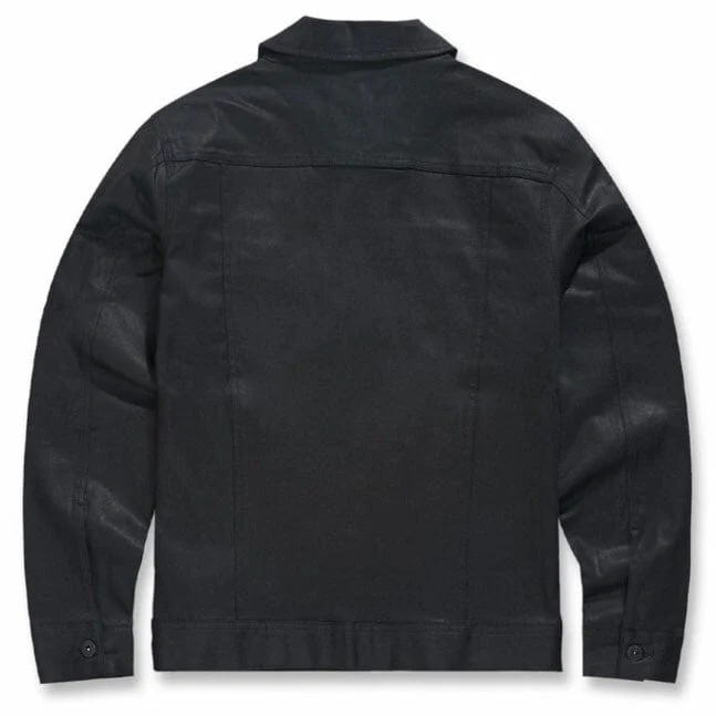 Jordan Craig Smooth Criminal Denim Trucker Jacket 2.0 (Jet Black) JJ450 - Image 2