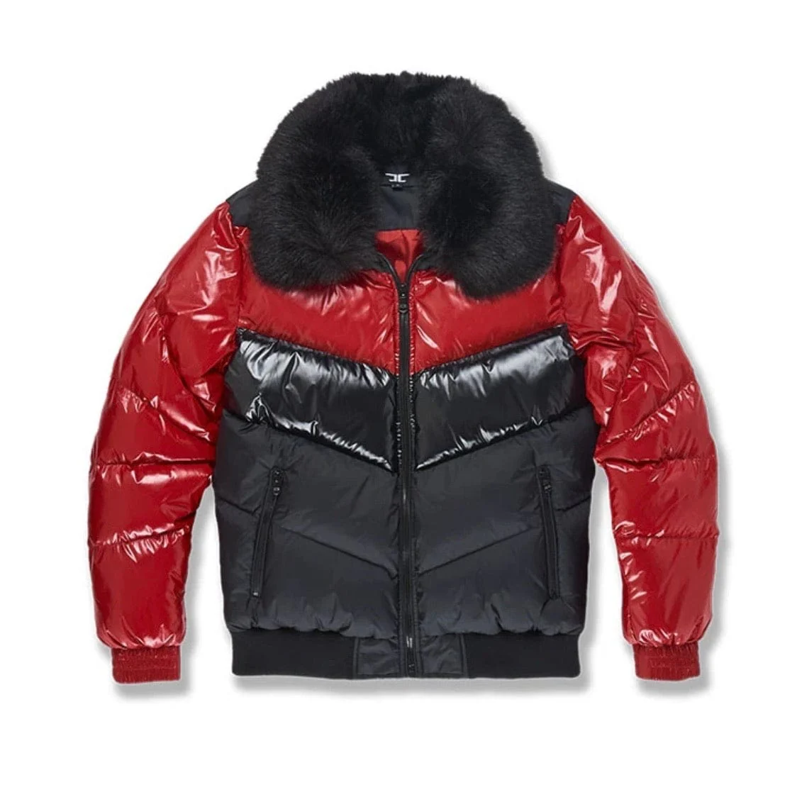 Jordan Craig Sugar Hill Nylon Puffer Jacket (Crimson) 91548 - Image 2