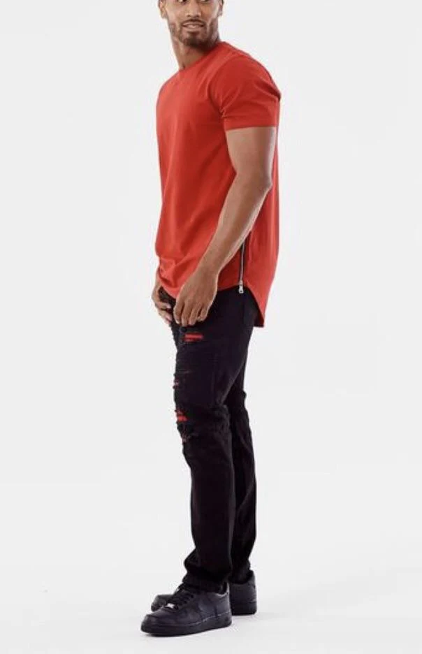 Jordan Craig T-Shirt (Red) 8987A - Image 2