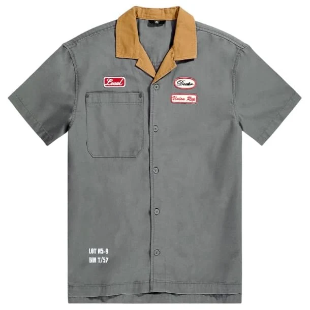 Jordan Craig The Re-Up Mechanic Shirt (Charcoal) 2059 - Image 3