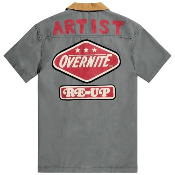 Jordan Craig The Re-Up Mechanic Shirt (Charcoal) 2059 - Image 4