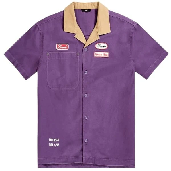 Jordan Craig The Re-Up Mechanic Shirt (Purple) 2059 - Image 3