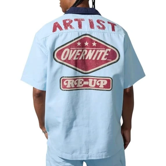 Jordan Craig The Re-Up Mechanic Shirt (Service Blue) 2059 - Image 2