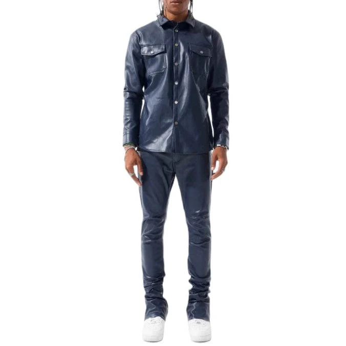 Jordan Craig Thriller Button Up Jacket (Midnight Blue) 2560 - Image 2