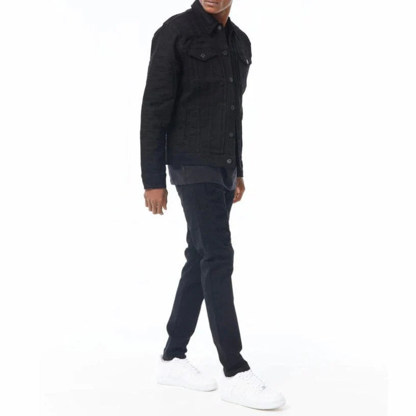 Jordan Craig Tribeca Twill Trucker Jacket (Black) JJ950R - Image 4