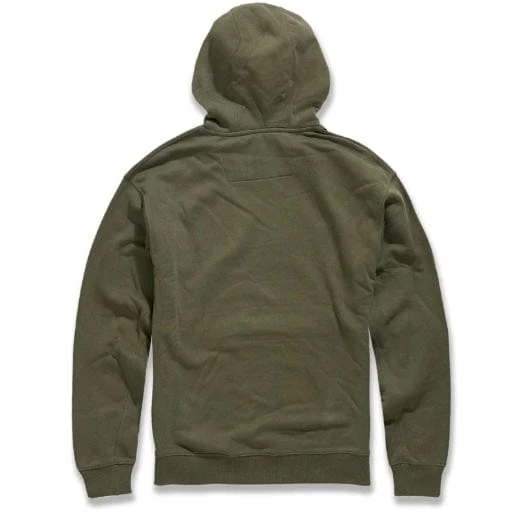 Jordan Craig Uptown Pullover Hoodie (Olive) 8821H - Image 2