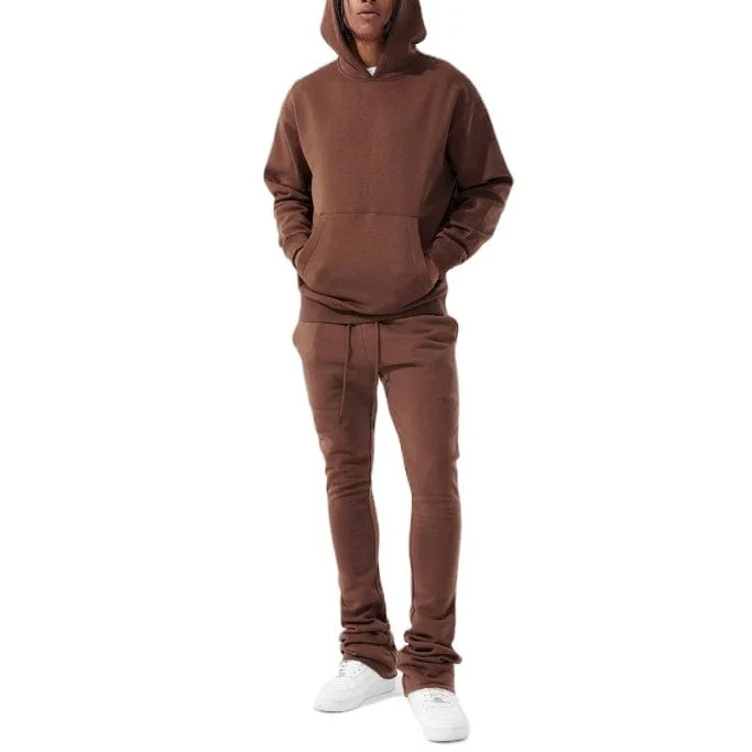 Jordan Craig Uptown Stacked Sweatpants (Chocolate) 8860L - Image 3