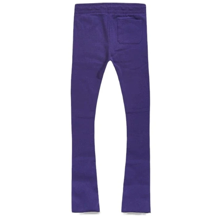 Jordan Craig Uptown Stacked Sweatpants (Court Purple) 8860L - Image 2